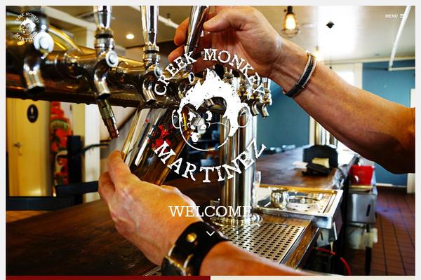 BrewHouse theme site design template sample
