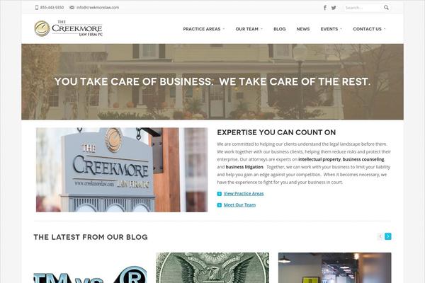 Savia theme site design template sample