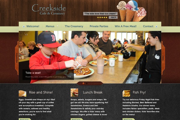 Bordeaux theme site design template sample