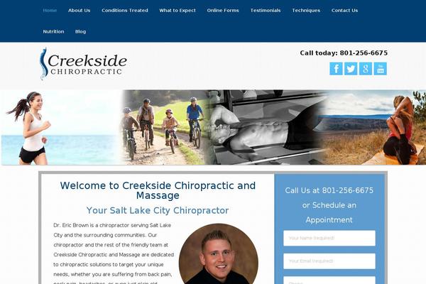 Going Green Pro theme site design template sample