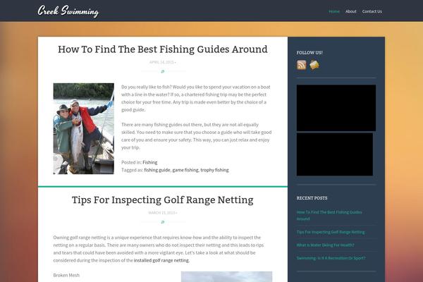 creekswimming.com site used Story