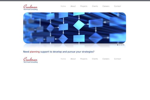 Vulcan theme site design template sample