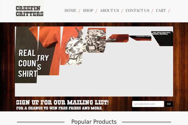 creepincritters.com site used Creepin