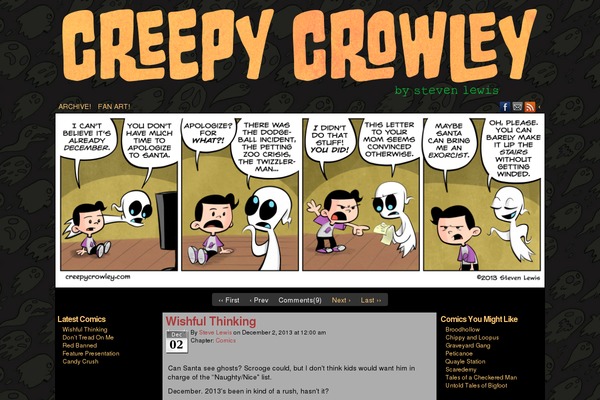 Site using Comic Easel plugin