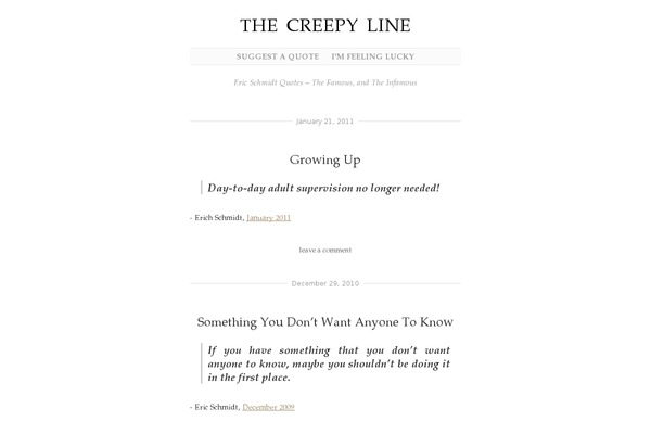 Manifest theme site design template sample