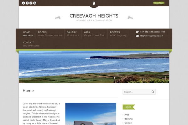 Nice Hotel theme site design template sample