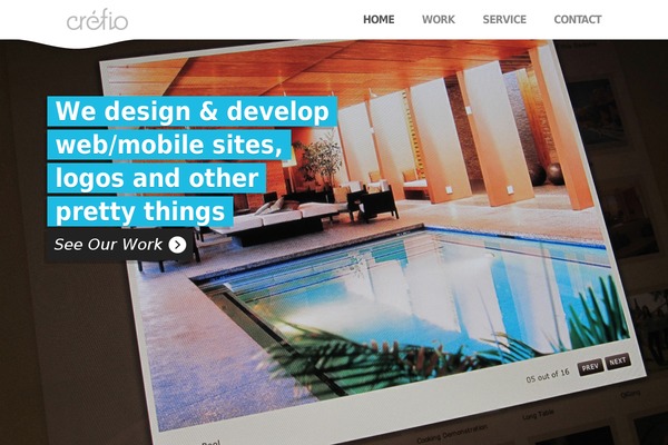 crefio theme websites examples