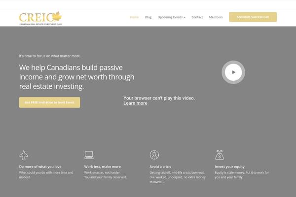 LeadEngine theme site design template sample