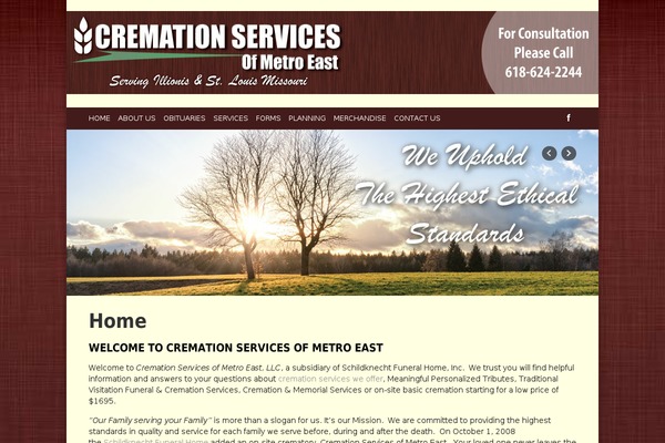 cremationil.com site used Studiolondon