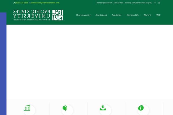 Site using Pojo Accessibility plugin