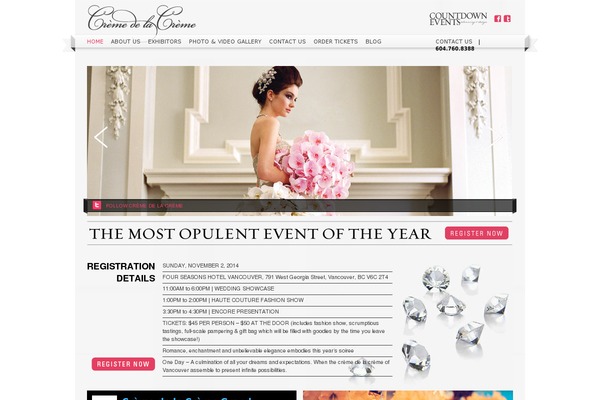 cremedelacreme.ca site used Creme
