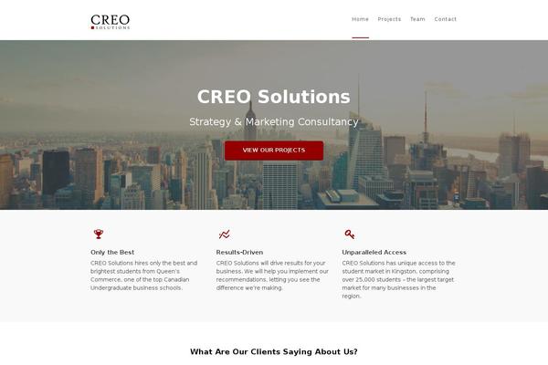 Sanabel theme site design template sample