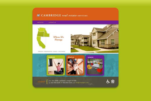 cres theme websites examples