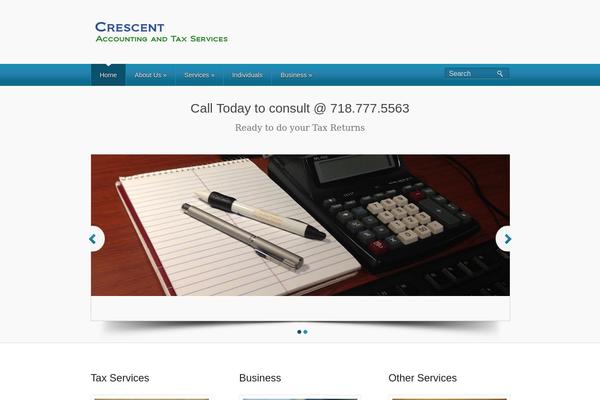 BizWay theme site design template sample