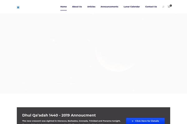 Rigel theme site design template sample