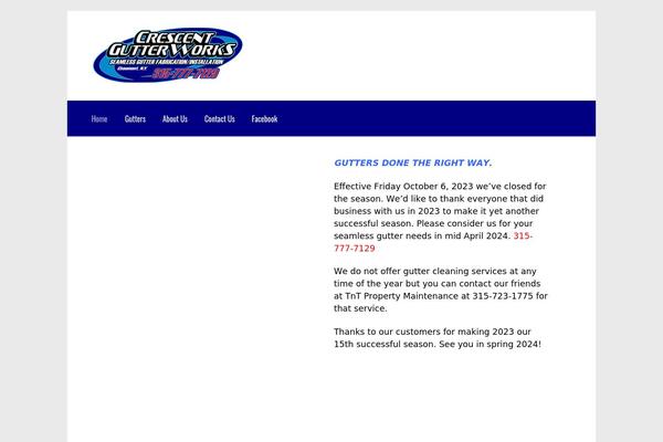 Woodstock theme site design template sample