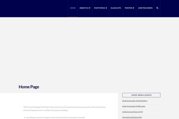 Site using Recent Posts Widget Extended plugin