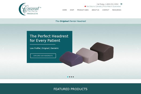 crescentproducts.com site used Sozo-child-theme