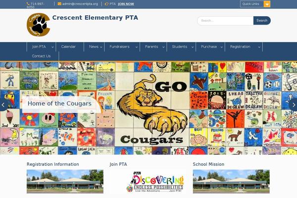 Education Hub theme site design template sample