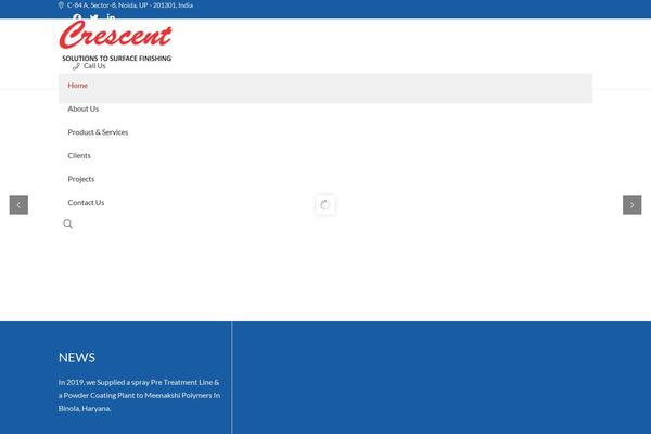 Impreza theme site design template sample