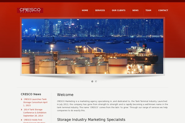 Karma theme site design template sample