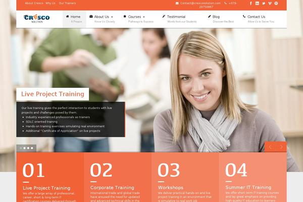 New theme site design template sample