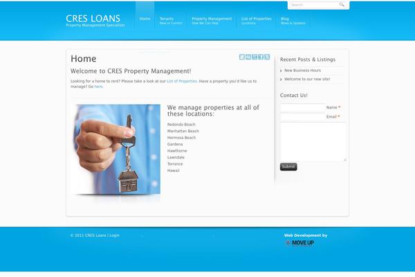 Dynamix theme site design template sample