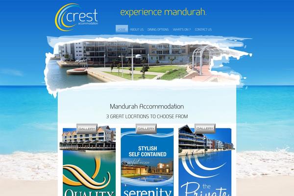 crestaccommodation.com site used Crest