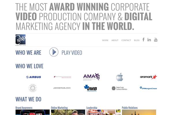 Cartel theme site design template sample