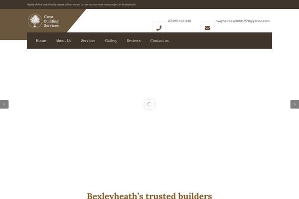 Industrial-child theme site design template sample