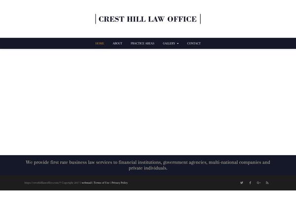 Creativo theme site design template sample