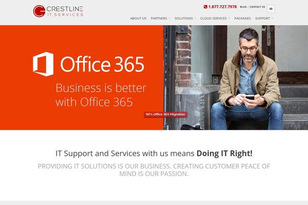 Site using CPO Widgets plugin