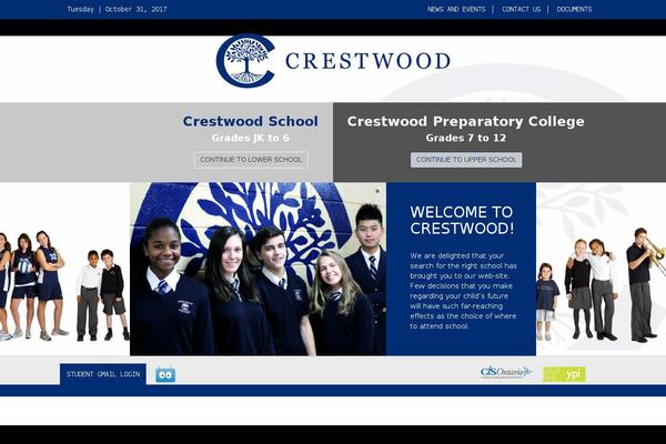 crestwood.on.ca site used Cw2019
