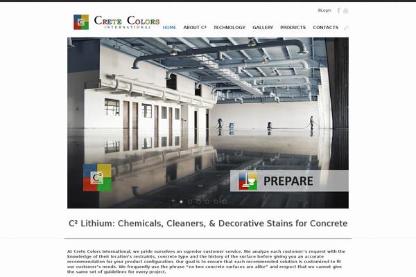 Blocked theme site design template sample