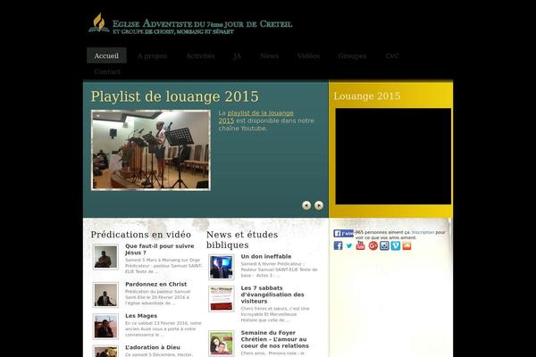 creteil-adventiste.org site used Creteil-adventiste