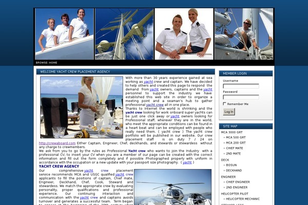 Active theme site design template sample