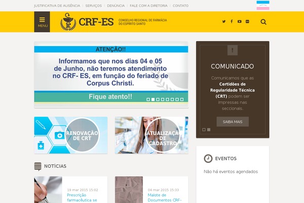 crfes.org.br site used Crf