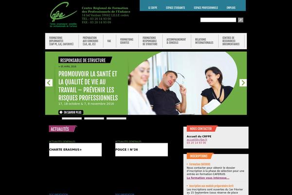 crfpe.fr site used Crfpe