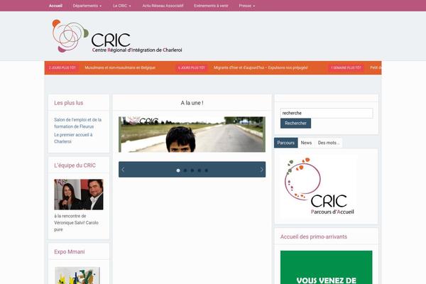 Alpha theme site design template sample