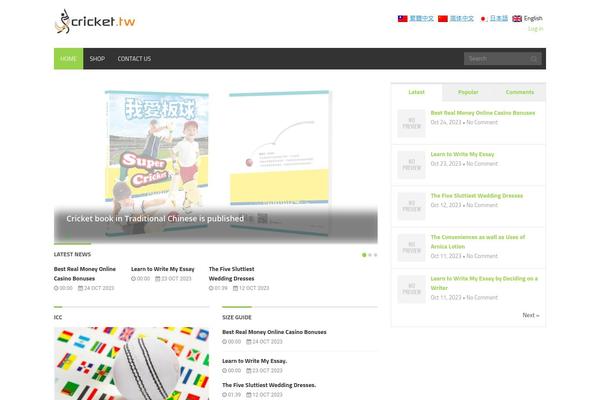 Site using Kento Post View Counter plugin