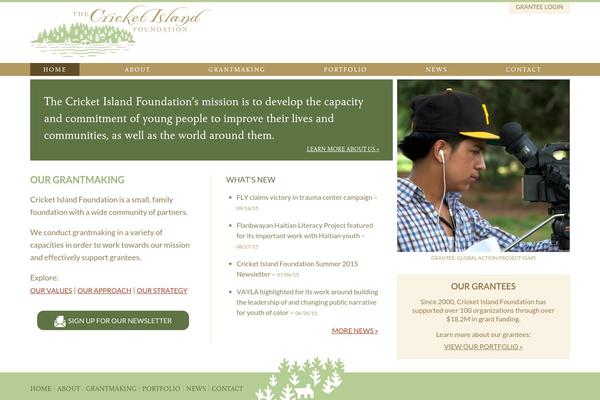 cricketisland.org site used Juxtaprose_author