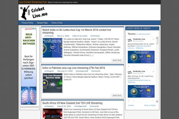 Frontier theme site design template sample