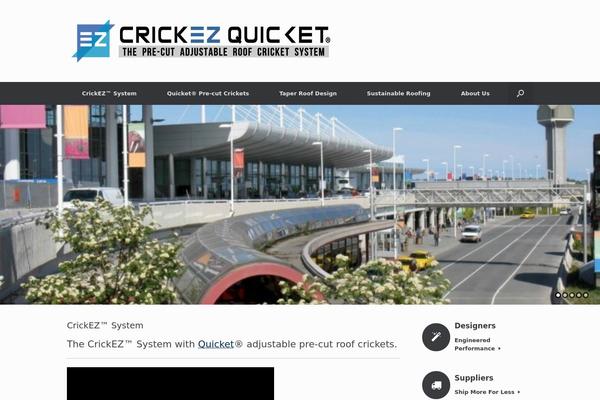 Vantage theme site design template sample