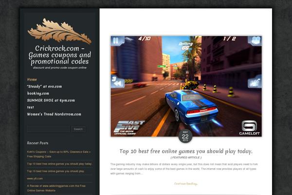 Luminescence Lite theme site design template sample