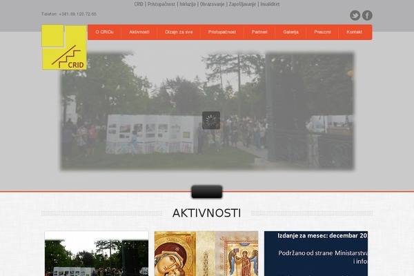 crid.org.rs site used Quiven