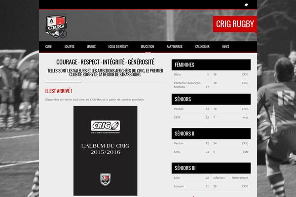 Sporty theme site design template sample