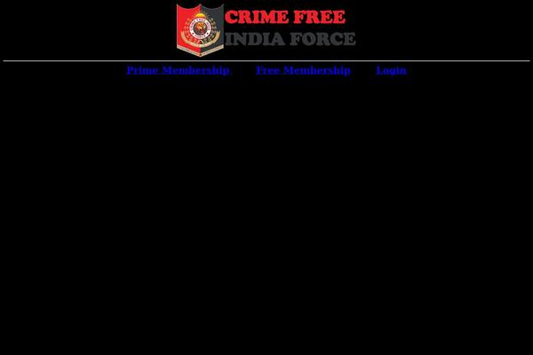 crimefreeindiaforce.com site used Harigo