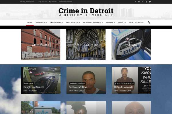 Newspaper Child theme site design template sample