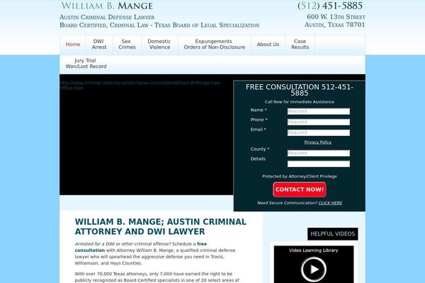 criminal-attorney-austin-texas.com site used Intuito-600