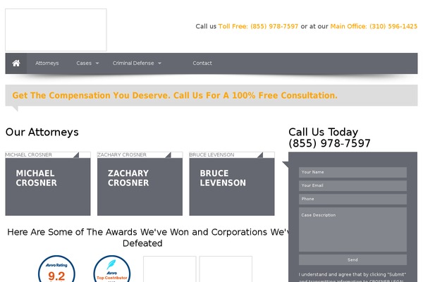 Cacoon theme site design template sample